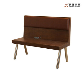 臨高縣鋼木卡座沙發(fā)海南省港式冰室家具
