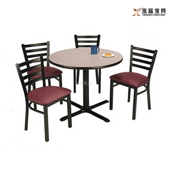 港式風味茶點店圓桌椅子