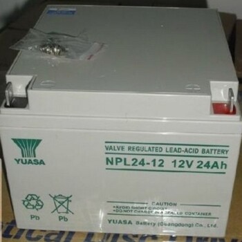YUASA汤浅蓄电池NP24-1212V24AH免维护UPS电池UPS电源汤浅电池
