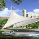 廠家專業(yè)定做公園景觀棚張拉膜園林景觀棚休閑遮陽景觀棚
