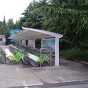 共享單車膜結(jié)構(gòu)車棚學(xué)校停車棚膜結(jié)構(gòu)