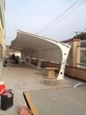 定制景觀遮陽棚防曬造型棚漢中公園藝術雨棚大型泳池遮陽棚