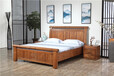 山西木言木语实木床1.8米大床主卧床新中式实木双人床造型唯美