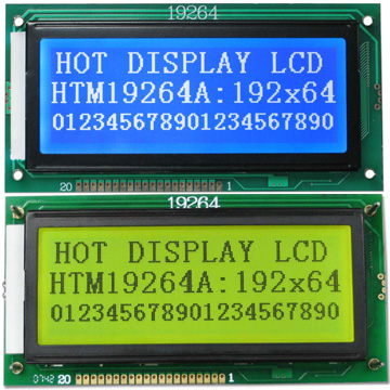 19264A-LCD液晶模块、LCM液晶模块厂家、192X64图形点阵