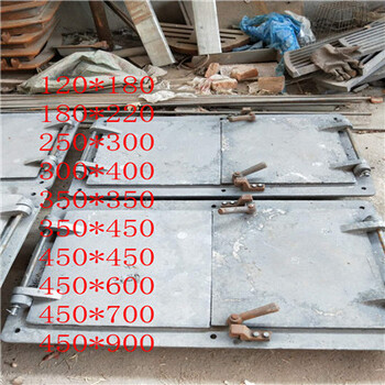 锅炉炉门内径450900双开炉门生物质圆形炉门型号
