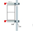 灯杆道旗架/高档道旗架制作厂家/双面广告道旗图片