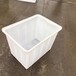 加厚食品级塑料水箱储水桶牛筋水产养殖养鱼养龟方箱周转胶箱50L