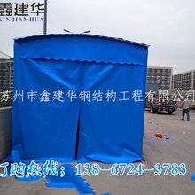 宁波鑫元华移动防雨棚伸缩推拉蓬定做雨蓬写真图片图片