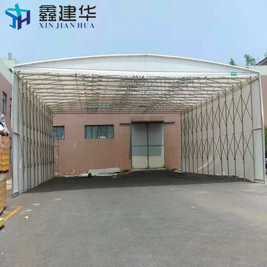 北京伸缩活动雨棚厂家,钢结构雨棚怎么安装