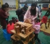 碳化积木儿童木质积木玩具幼儿园搭建积木玩具厂家