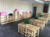 幼教家具批发/幼儿园实木家具定制生产厂家/儿童桌椅厂家