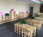 安徽幼儿园实木桌椅厂家幼儿园松木桌椅幼儿园儿童桌椅批发