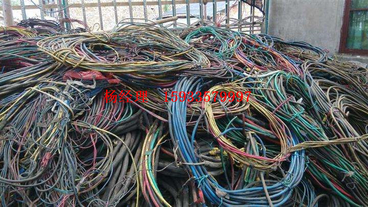 山东省泰安市泰山区建筑工地废旧电缆回收