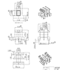 EI22變壓器骨架雙槽臥式3+3針hx-2205