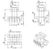 變壓器骨架EE22立式5+5針hx-2201