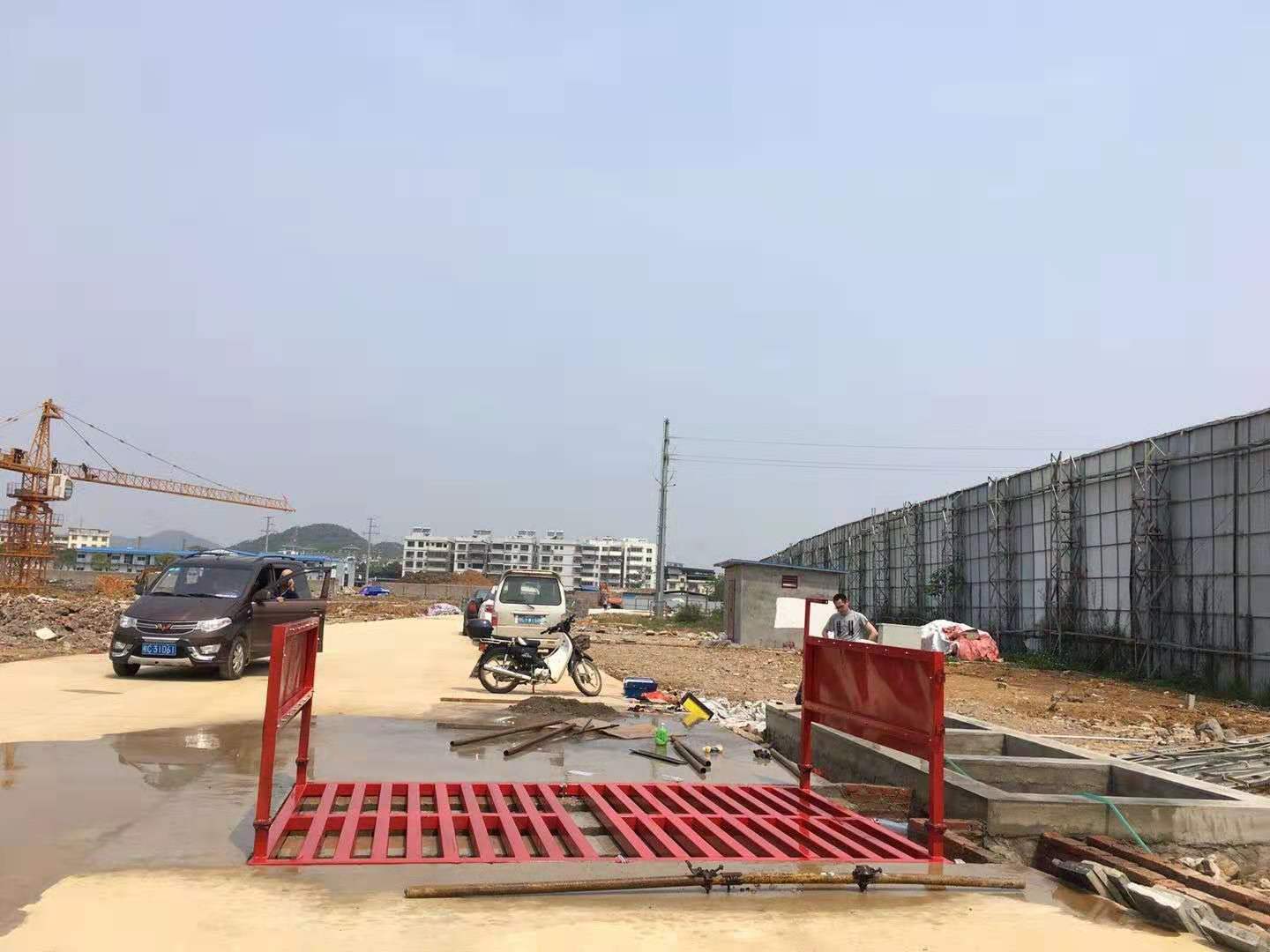 新余工地洗车机主要适用于各种建筑工地施工工程洗车槽