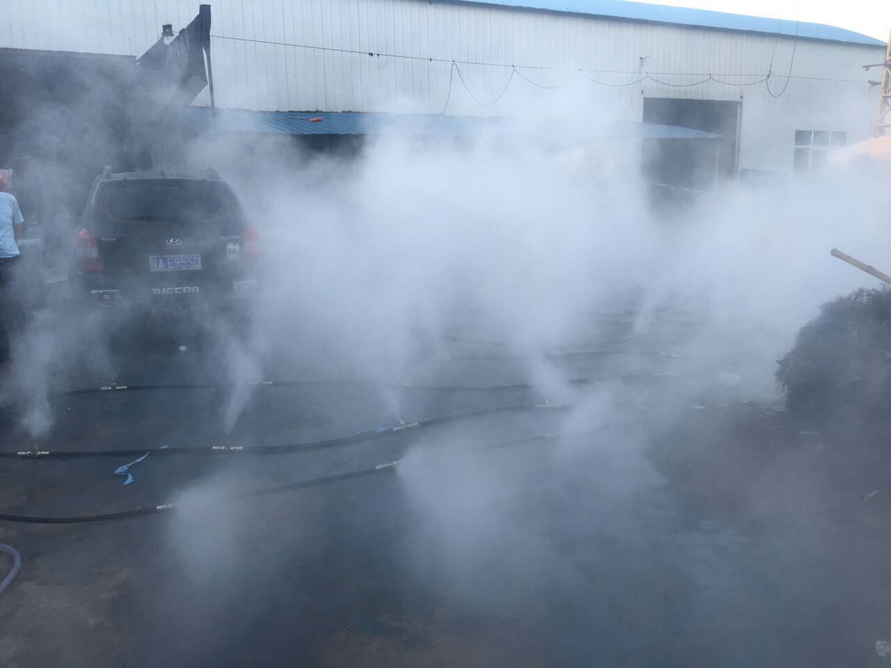 荆州高压造雾设备故障处理方法