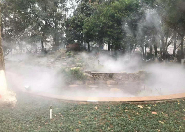 咸宁景区山庄造雾设备说明