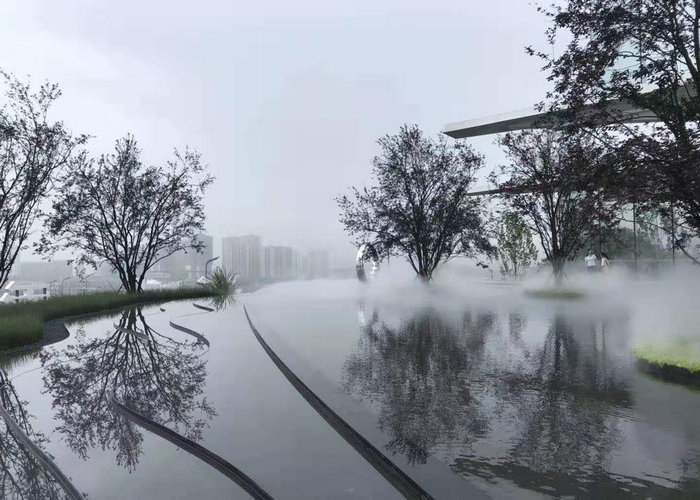 南京山水造景雾化解决堵塞