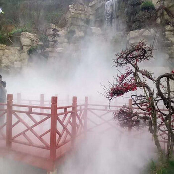 铜陵别墅区景观造雾规格