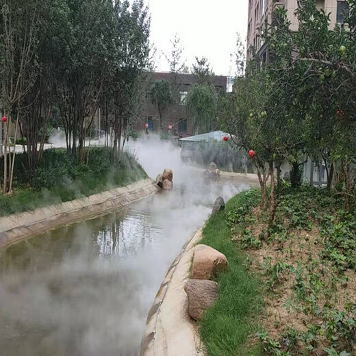 汉中公园雾森系统施工