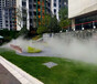 怀化广场造雾设备施工