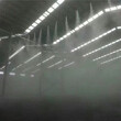 柘城料棚喷雾降尘系统设计图片