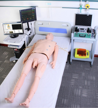 高智能数字网络化ICU（综合）护理技能训练系统，数字化护理急救技能模型人