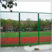 镀锌包塑勾花网拧花网学校围栏球场隔离网足球场围栏