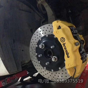 英菲尼迪Q50L刹车系统升级brembo后四卡钳分泵刹车套装