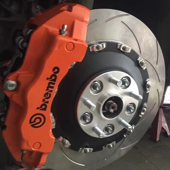 丰田汉兰达前轮制动升级卡宴brembo18z大六活塞套装进口刹车