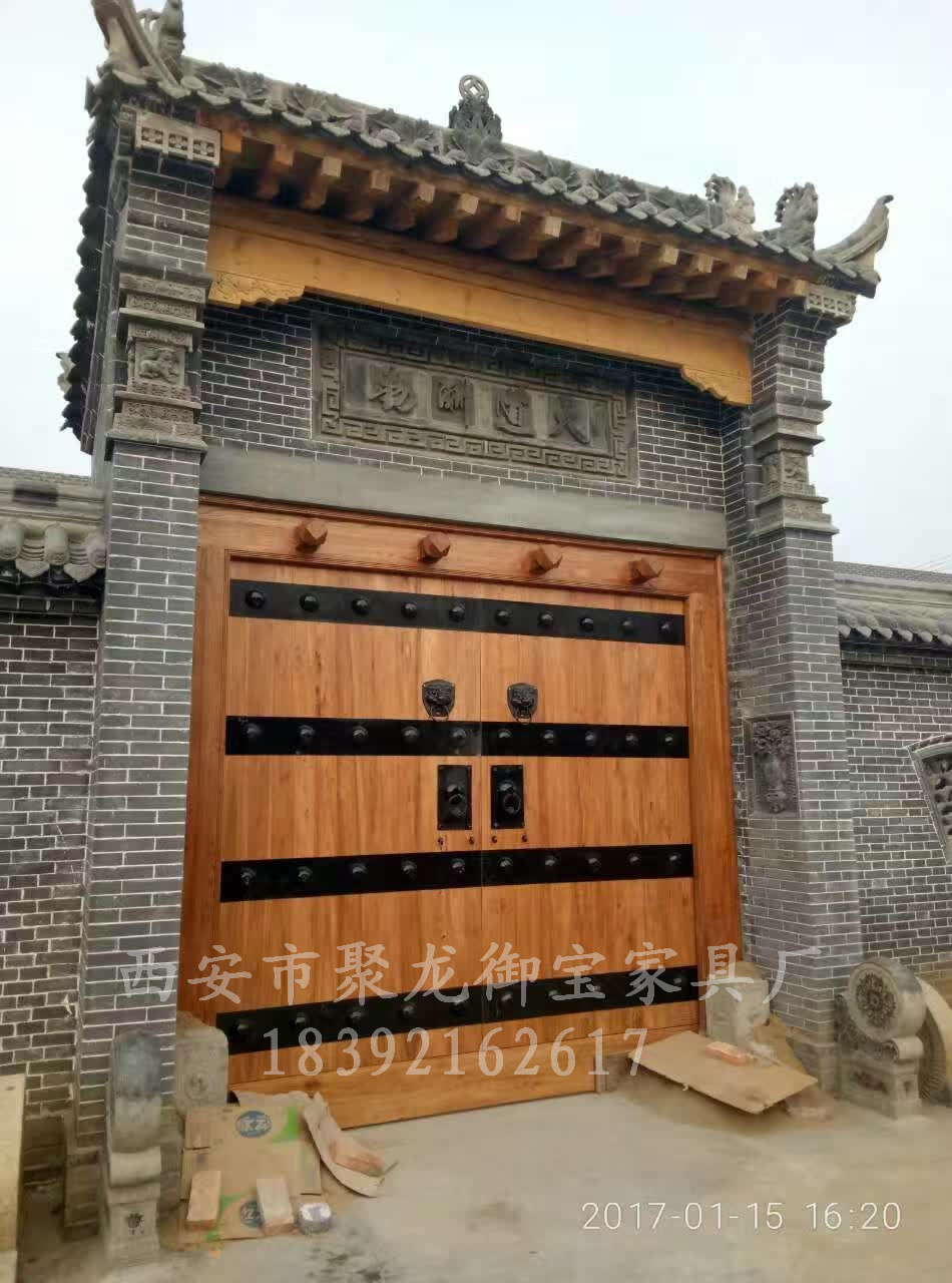 仿古实木电话