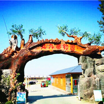 山東假樹大門報(bào)價_山東假樹大門怎么做_山東哪有假樹大門廠家