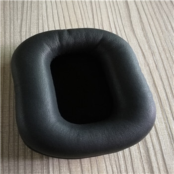 訂做網(wǎng)吧網(wǎng)咖耳機(jī)套高彈海綿針車加工蛋白皮耳罩