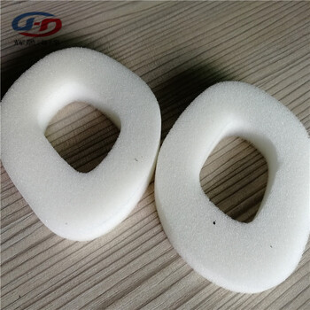 訂制耳機(jī)海綿耳墊耳套內(nèi)置棉防撞減壓吸音海綿加工廠家