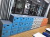 abs塑料学生书包柜学校班级教室储物柜格子带锁学生收纳柜小学生