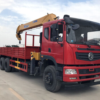 攀枝花東風(fēng)T5后八輪配徐工12噸隨車(chē)吊可做平板帶吊廠(chǎng)家