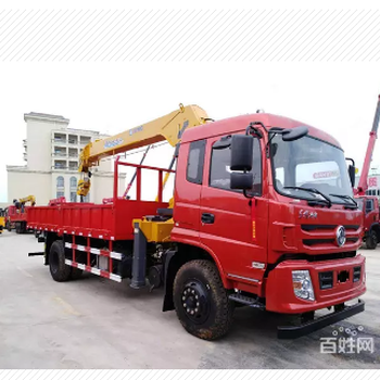 永州東風后八輪270馬力徐工14噸5節(jié)加長臂隨車吊價格圖片