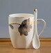 唐山骨质瓷杯碟-定制礼品杯子-陶瓷杯子-欧式咖啡杯碟-早餐杯子-马克杯定制-骨瓷水杯