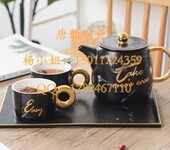 陶瓷杯定做创意办公室水杯陶瓷茶杯定做广告杯订做双层保温杯茶水分离玻璃杯咖啡杯