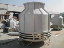 生产销售玻璃钢冷却塔、圆型冷却塔，小吨位冷却塔图片2