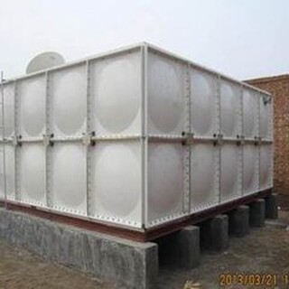 SMC玻璃钢水箱根据需要组装成1-100立方米的水箱图片4
