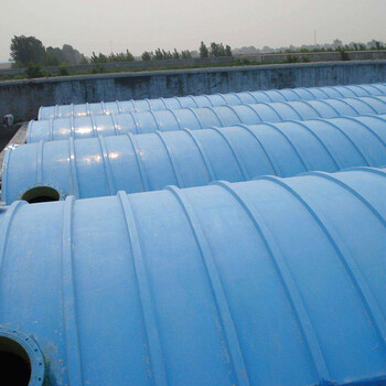 复合材料污水处理池密封盖板-弧形玻璃钢盖板厂家