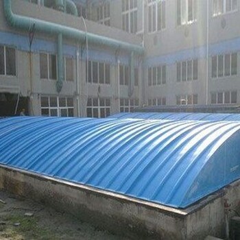 污水池盖板//污水池面板玻璃钢拱形盖板制造厂家