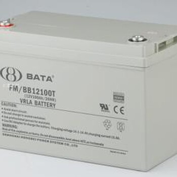 鸿贝蓄电池12V100AHFM/BB12100免维护蓄电池