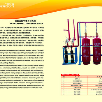 七氟丙烷气体灭火系统生产厂家（广州市佰力消防设备有限公司）