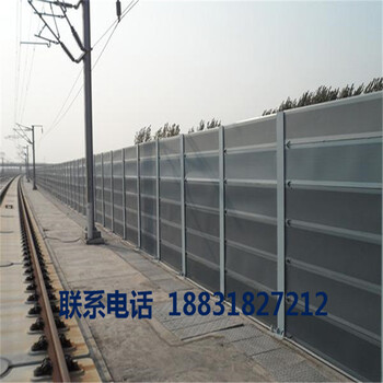 鐵路聲屏障便于施工、牽扯面小適用于噪聲距離聲屏障60m以?xún)?nèi)