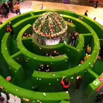 江苏大型绿植迷宫制作创意迷宫设计绿植迷宫出租租赁
