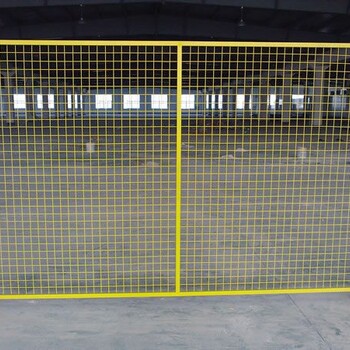 车间护栏护网围栏铁丝网围栏隔离网防护网仓库隔离栏绿色围网