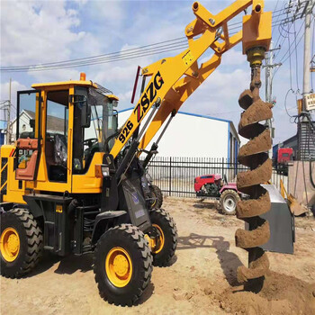 任何鏟車都可以定做的裝載機(jī)鉆坑機(jī)價(jià)格打孔機(jī)定做廠家